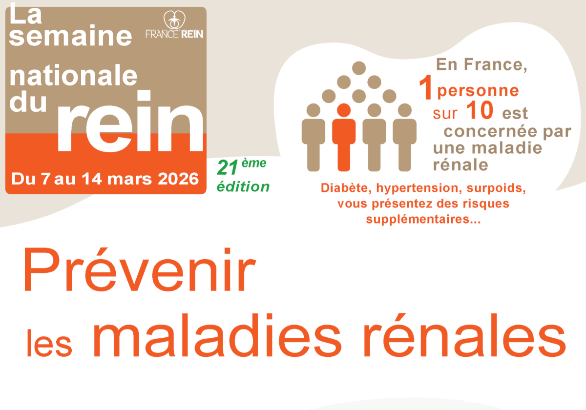 Une journée pour vos reins !